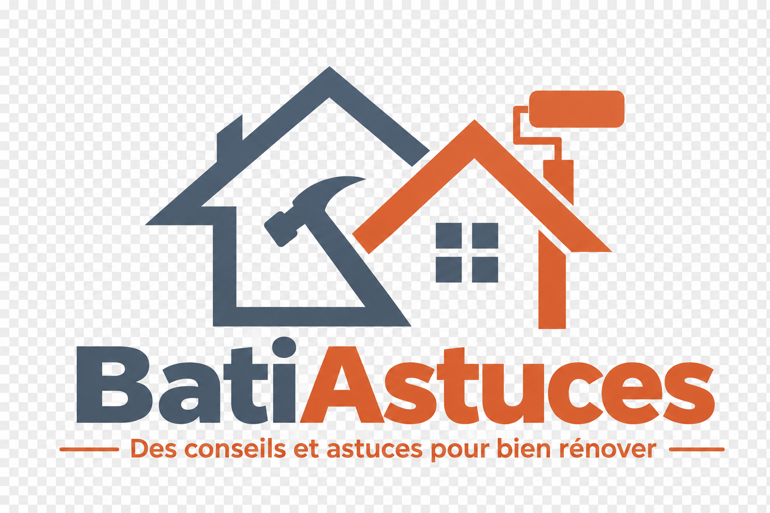 BatiAstuces _ logo rénovation moderne
